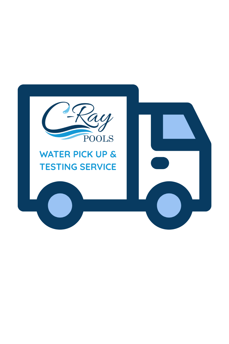 THE C-RAY BIWEEKLY WATER PICK UP AND TEST SERVICE