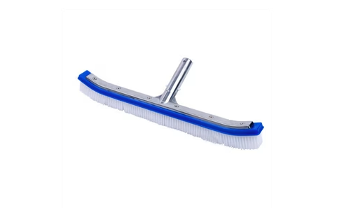 SplashPro 18" Curved Wall Brush - Aluminum Back