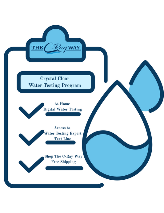 Crystal Clear Water Testing Program INCLUDES TESTER