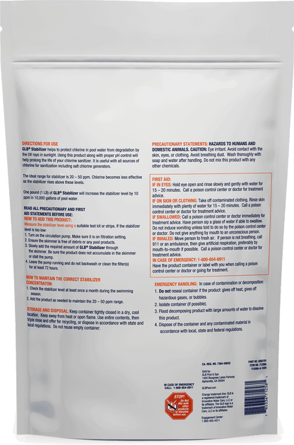 GLB Stabilizer 4 LB Bag